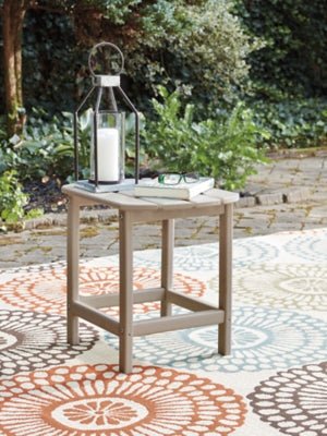 Sundown Treasure End Table - Light Brown End Table modern furniture Contempo Furniture