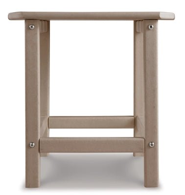 Sundown Treasure End Table - Light Brown End Table modern furniture Contempo Furniture