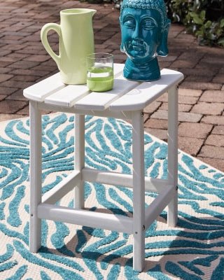 Sundown Treasure End Table - White End Table modern furniture Contempo Furniture