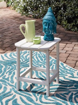 Sundown Treasure End Table - White End Table modern furniture Contempo Furniture