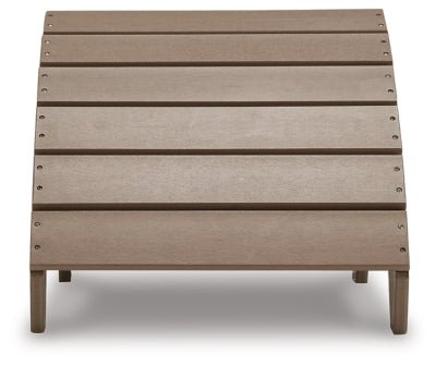 Sundown Treasure Ottoman - Pearl Silver Ottoman modern furniture Contempo Furniture
