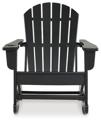 Sundown Treasure Outdoor Rocking Chair - Black Rocker Chair modern furniture Contempo Furniture