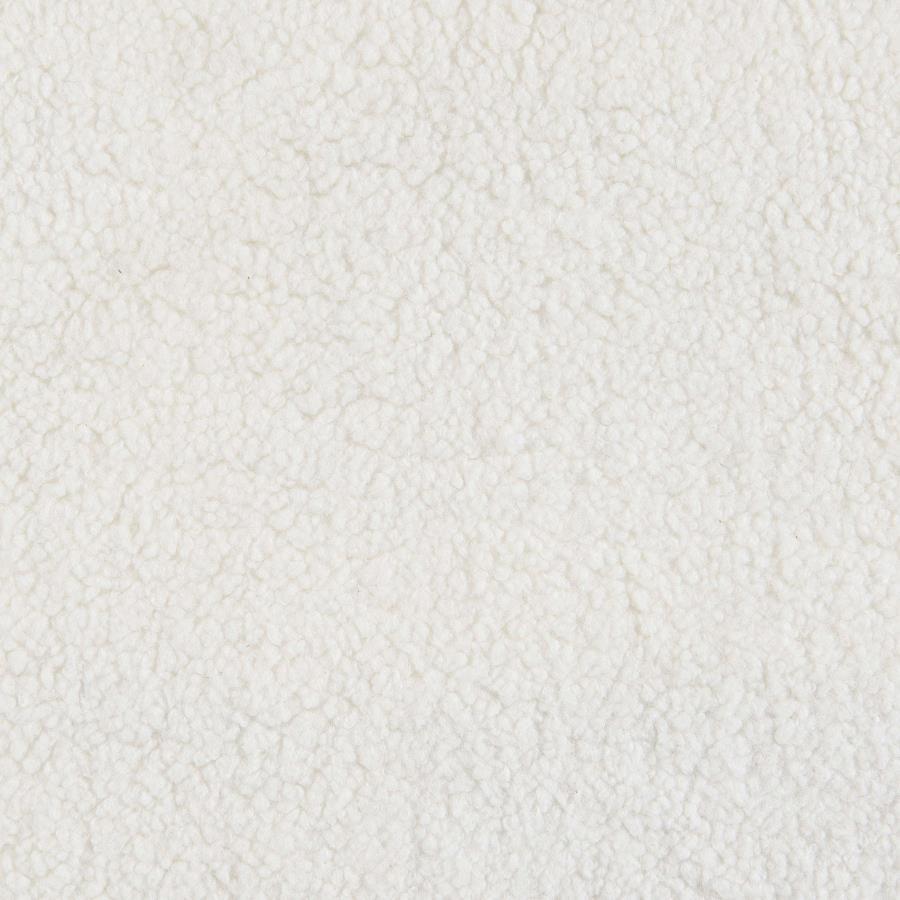 Sunny - Square Upholstered Ottoman - Natural Upholstered Ottoman modern furniture Contempo Furniture