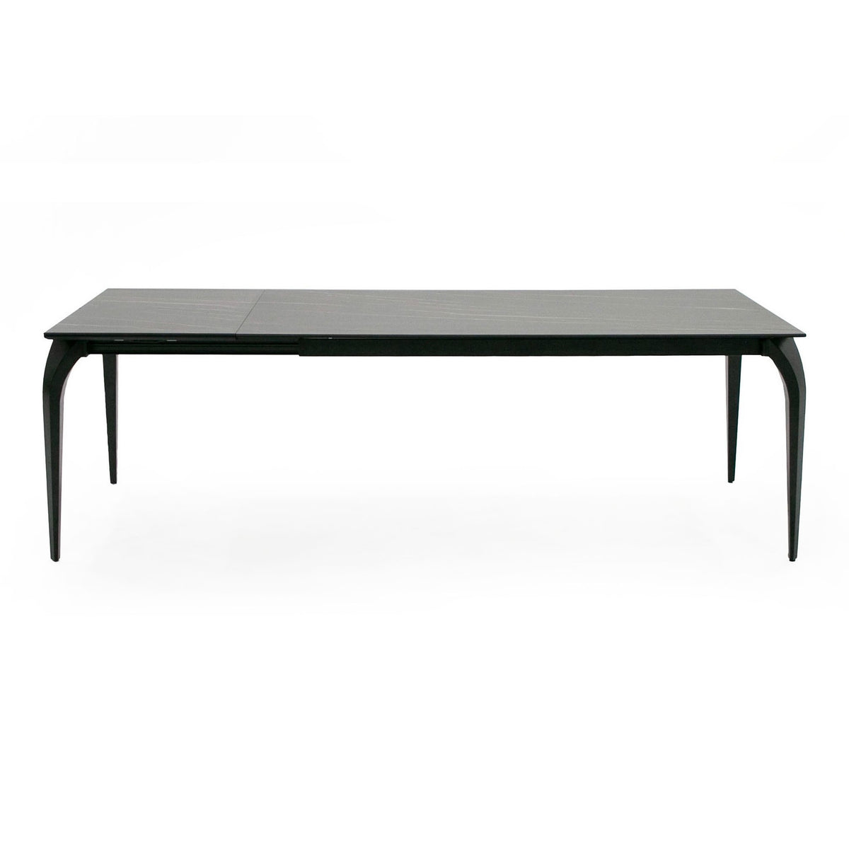 Suri - Modern Black Ceramic Extendable 71"/94.5" Dining Table