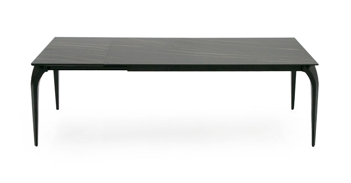 Suri - Modern Black Ceramic Extendable 71"/94.5" Dining Table