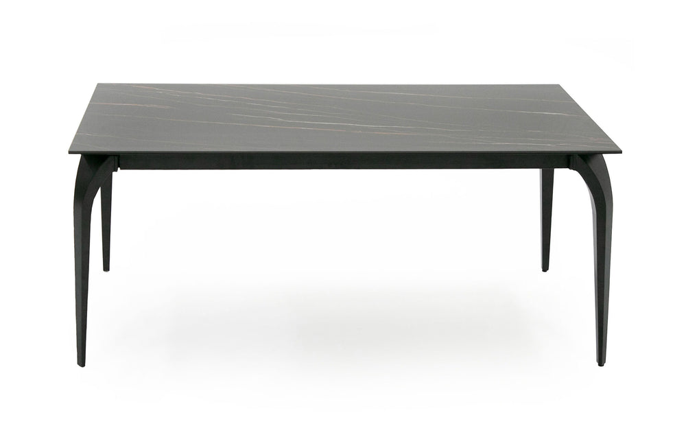 Suri - Modern Black Ceramic Extendable 71"/94.5" Dining Table