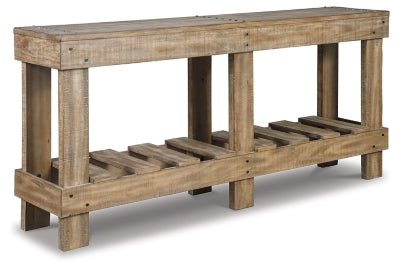 Susandeer Sofa/Console Table - Dark Brown Console Table modern furniture Contempo Furniture