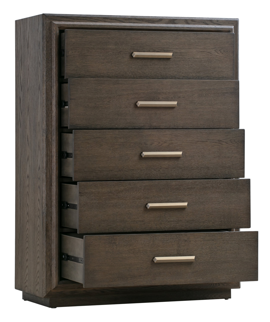 Modus Furniture Gbca84A Lawson Five Drawer Wood Chest In Big Bear Brown 2024