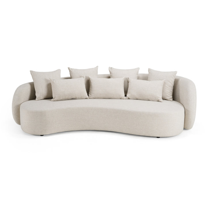 Tabarca - Outdoor Beige Fabric 4 Seat Sofa