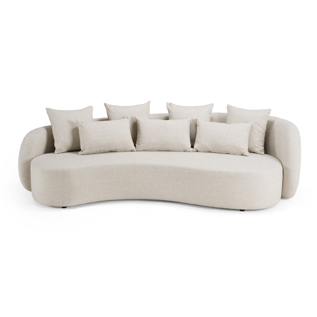 Tabarca - Outdoor Beige Fabric 4 Seat Sofa