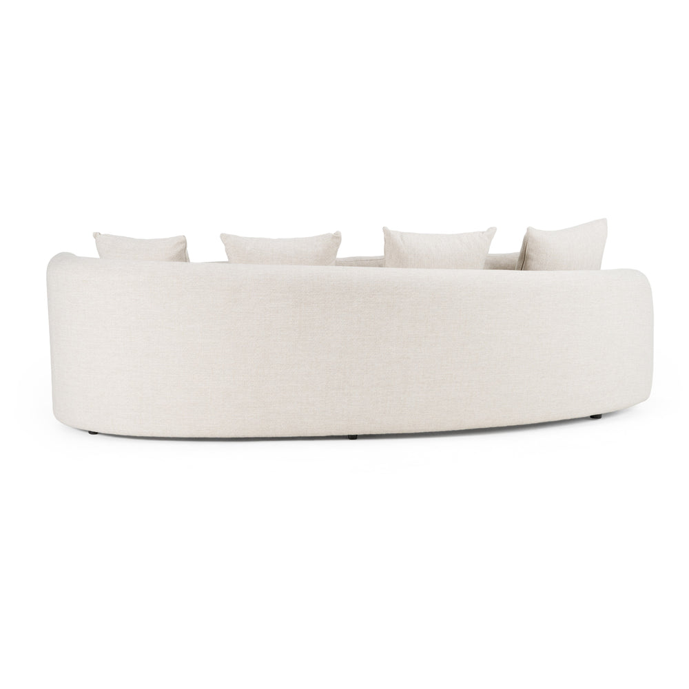 Tabarca - Outdoor Beige Fabric 4 Seat Sofa - View 3