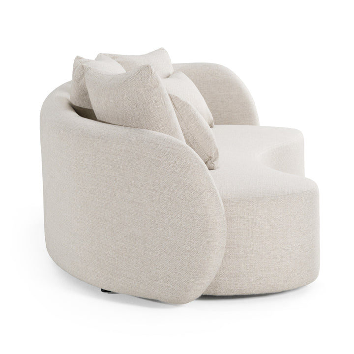 Tabarca - Outdoor Beige Fabric 4 Seat Sofa