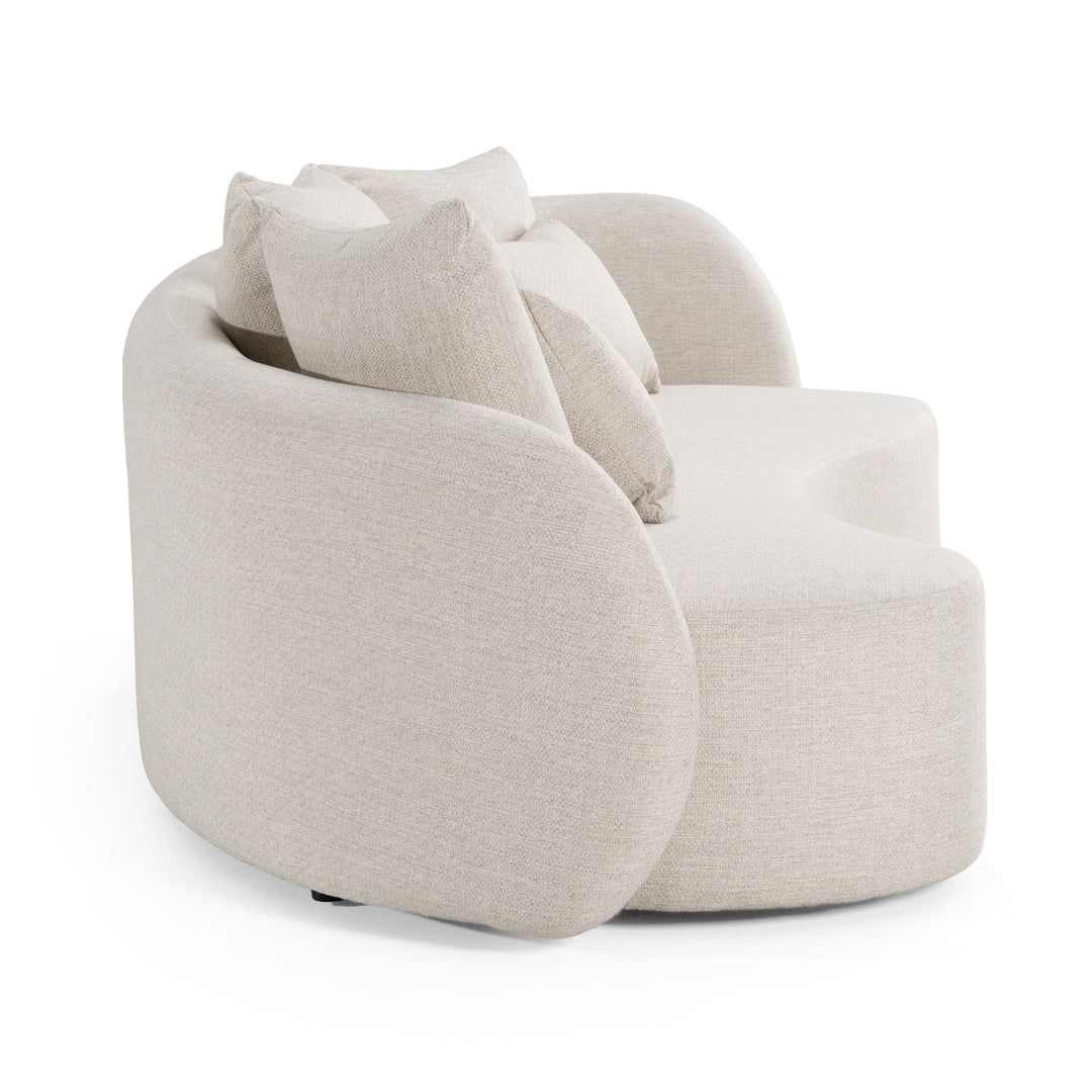 Tabarca - Outdoor Beige Fabric 4 Seat Sofa