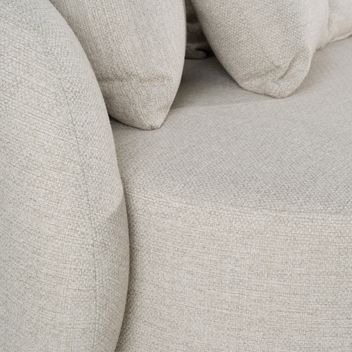 Tabarca - Outdoor Beige Fabric 4 Seat Sofa