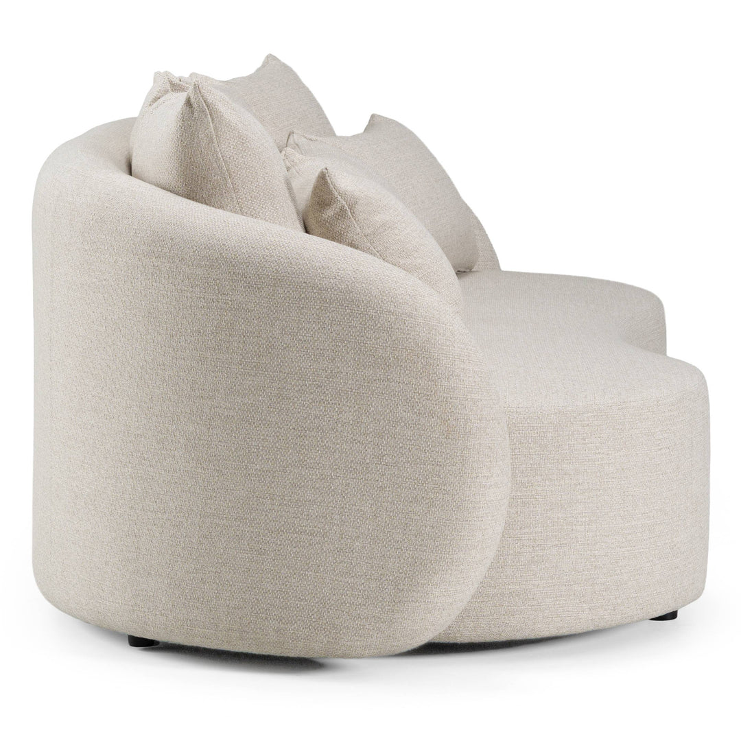 Tabarca - Outdoor Beige Fabric 3 Seat Sofa
