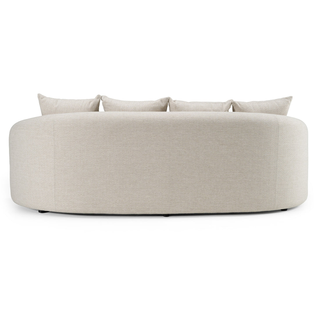 Tabarca - Outdoor Beige Fabric 3 Seat Sofa