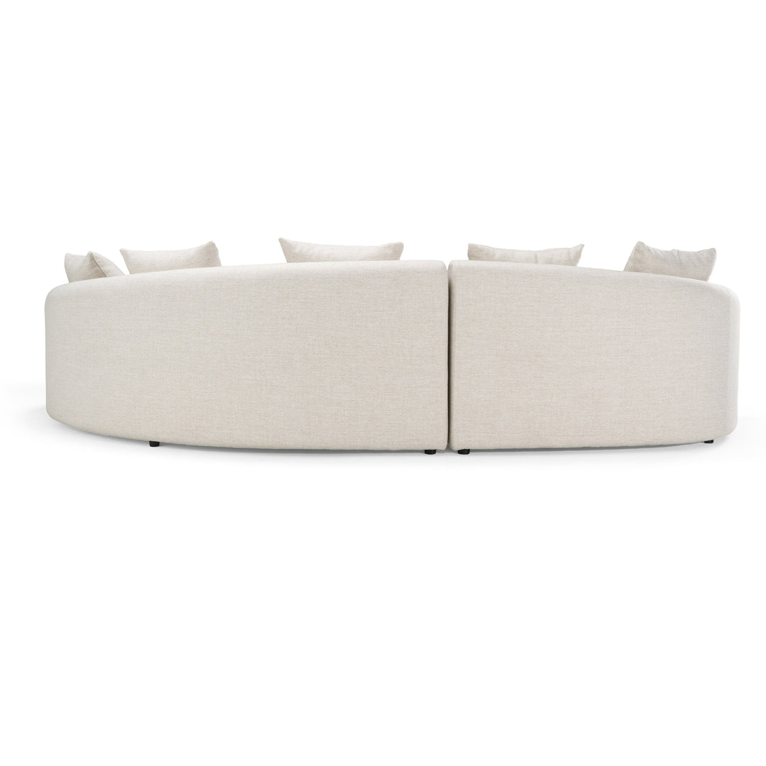 Tabarca - Outdoor Beige Fabric Sectional Sofa