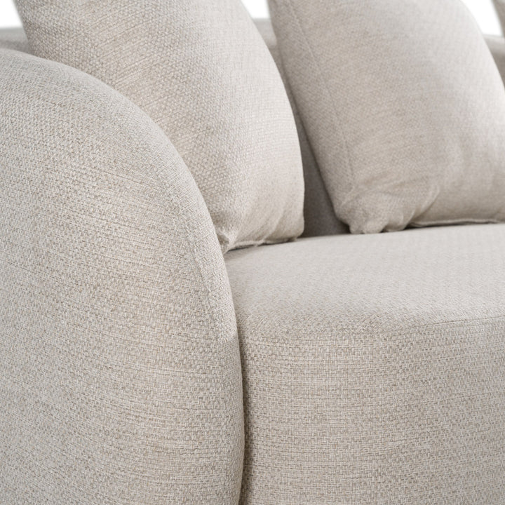 Tabarca - Outdoor Beige Fabric Sectional Sofa