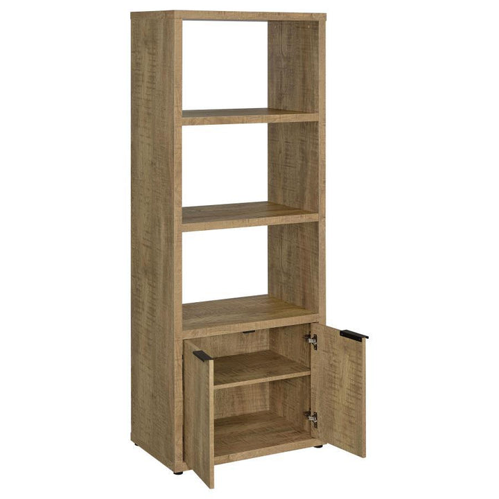 Tabby - 3 - Shelf Engineered Wood Media Tower - Mango Piers modern furniture Contempo Furniture