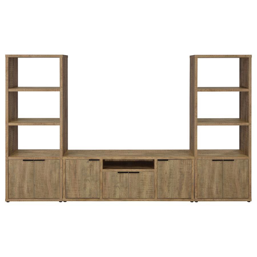 Tabby - 4 Door Engineered Wood TV Stand - Mango TV Stand modern furniture Contempo Furniture
