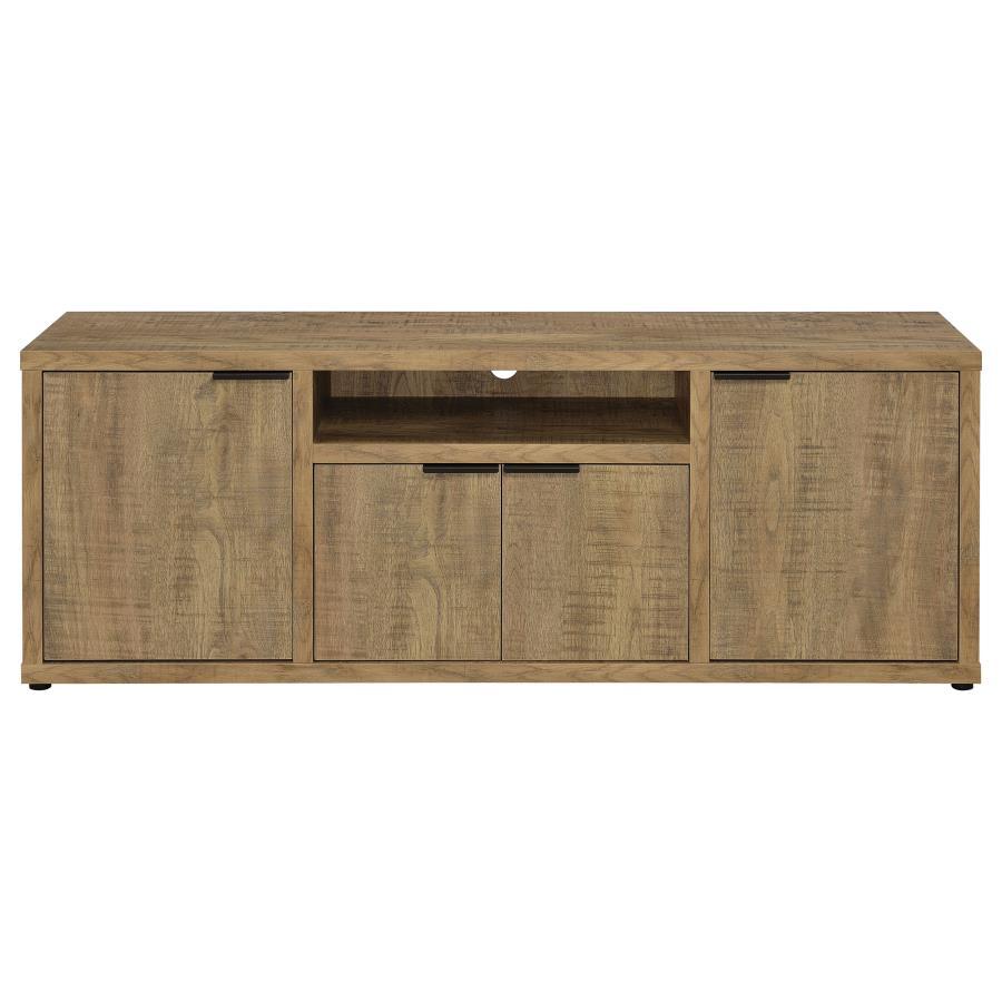 Tabby - 4 Door Engineered Wood TV Stand - Mango TV Stand modern furniture Contempo Furniture
