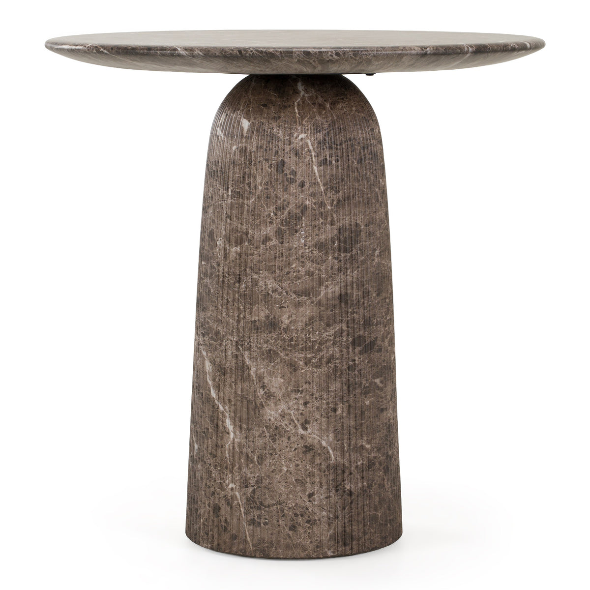 Tabor - Modern Faux Marble Concrete Counter Bar Table
