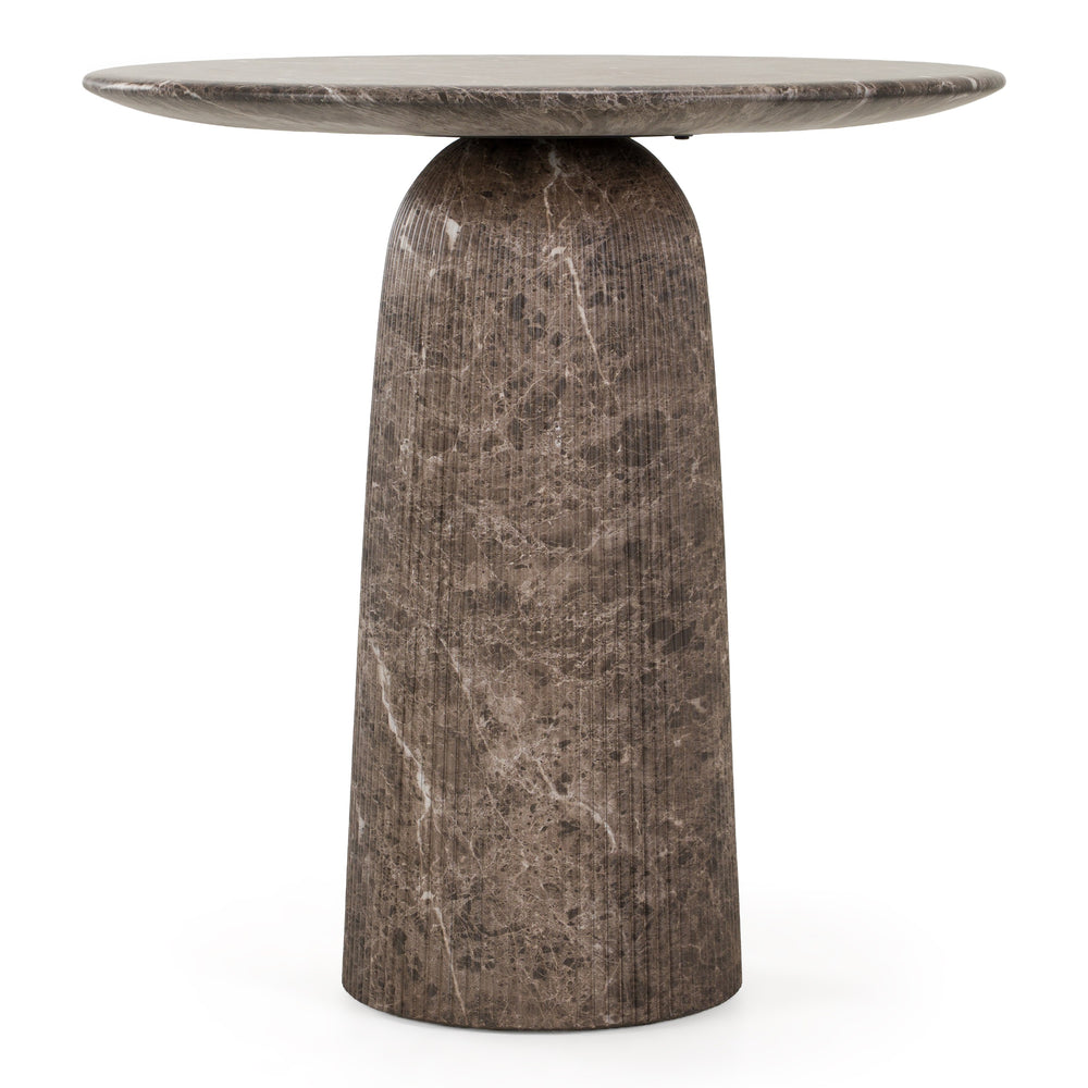 Tabor - Modern Faux Marble Concrete Counter Bar Table