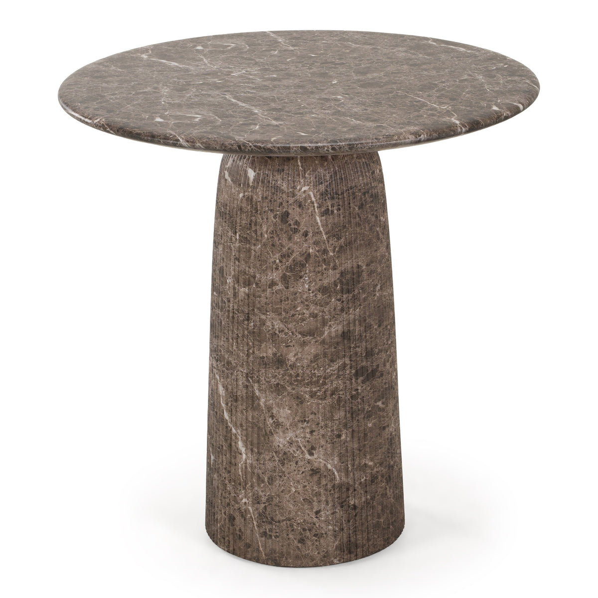 Tabor - Modern Faux Marble Concrete Counter Bar Table