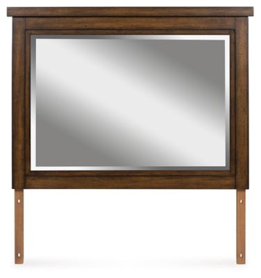 Taffenbrook Bedroom Mirror - Light Brown Mirror modern furniture Contempo Furniture