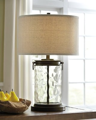 Tailynn Table Lamp - Dark Brown Table Lamp modern furniture Contempo Furniture