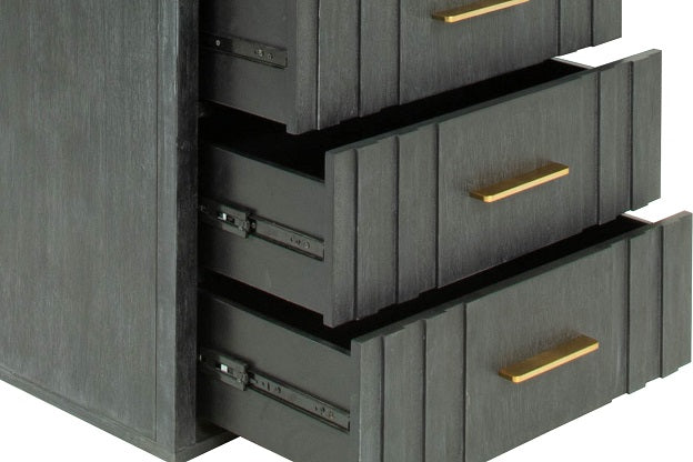 Manchester- Contemporary Dark Grey Chest