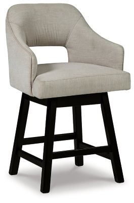 Tallenger Counter Height Bar Stool - Beige Stool Set modern furniture Contempo Furniture
