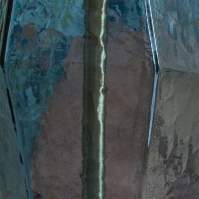 Tallow Table Lamp - Blue Table Lamp modern furniture Contempo Furniture