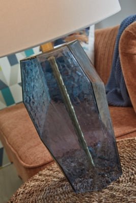 Tallow Table Lamp - Blue Table Lamp modern furniture Contempo Furniture