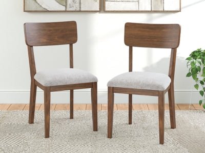 Tameride Dining Chair - Dark Brown Chair Set modern furniture Contempo Furniture