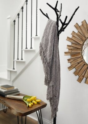 Tamish Throw (Set of 3) - Gray Throw modern furniture Contempo Furniture