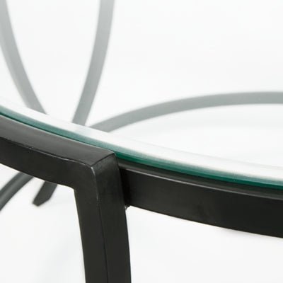 Tarrin Table (Set of 3) - Black Table Set modern furniture Contempo Furniture