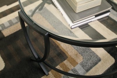 Tarrin Table (Set of 3) - Black Table Set modern furniture Contempo Furniture