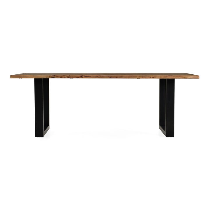 Taylor Large 87" Modern Live Edge Wood Dining Table