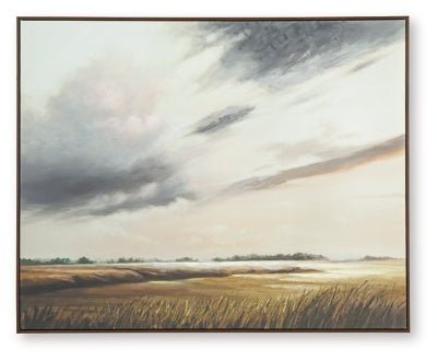 Taymen Wall Art - Dark Gray Canvas Art modern furniture Contempo Furniture