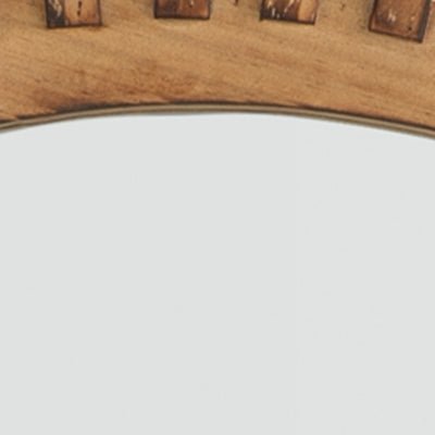 Tedwell Accent Mirror - Light Brown Accent Mirror modern furniture Contempo Furniture