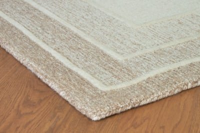 Teelgan Large Rug - Beige Area Rug modern furniture Contempo Furniture