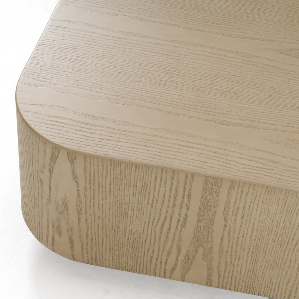 Teller Modern Square Low Coffee Table - View 4
