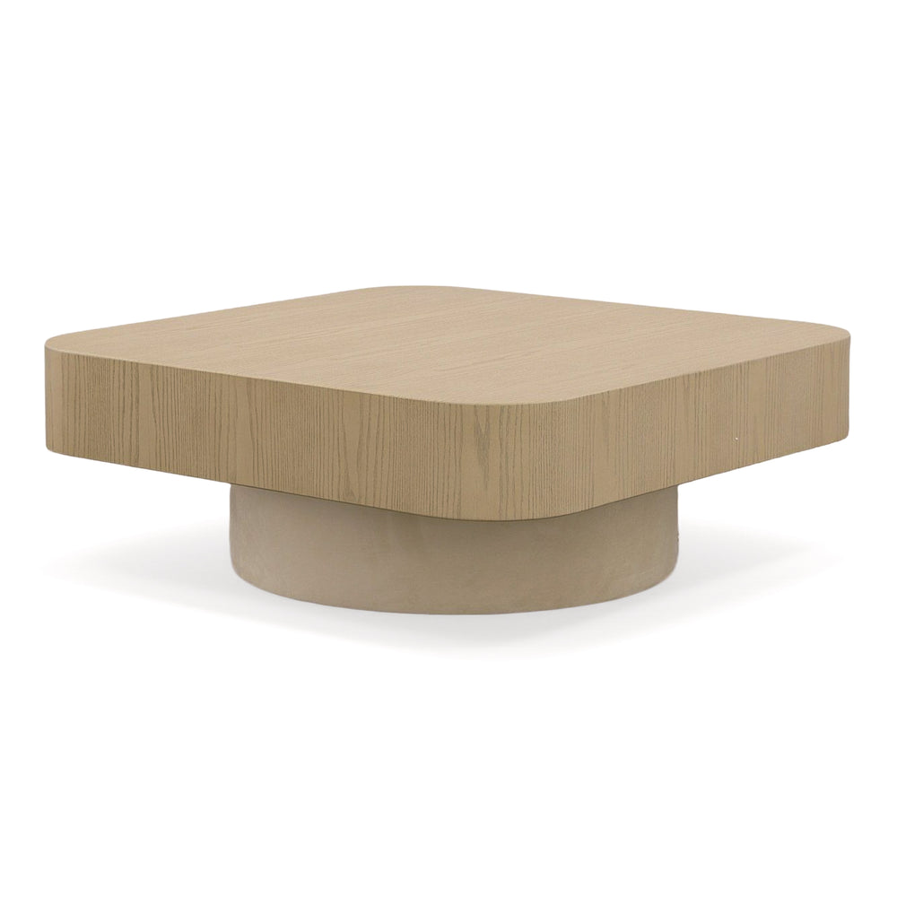 Teller Modern Square Coffee Table - View 2