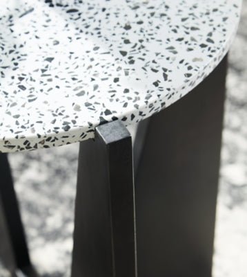 Tellrich Accent Table - Black Accent Table modern furniture Contempo Furniture