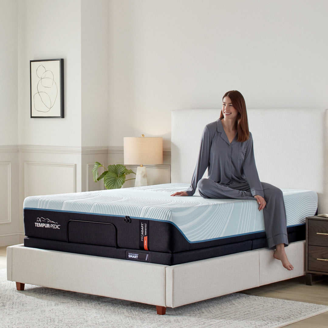 Tempur - Pedic ProAdapt Medium Hybrid Queen Mattress Memory Foam Mattress modern furniture Contempo Furniture