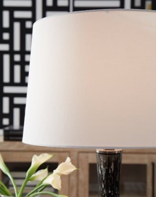 Tenslow Table Lamp - Black Table Lamp modern furniture Contempo Furniture