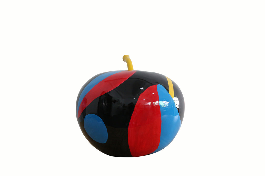 Apple Modern Multi-Color Sculpture
