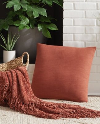 Thaneville Pillow (Set of 4) - Red Throw Pillow modern furniture Contempo Furniture