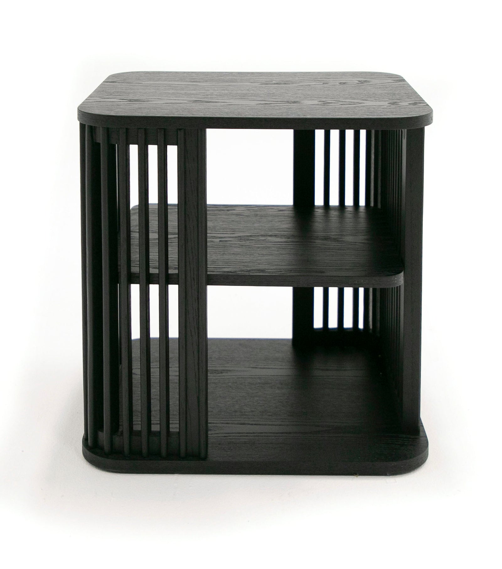 Thayne - Modern Mid Century Black Ash End Table